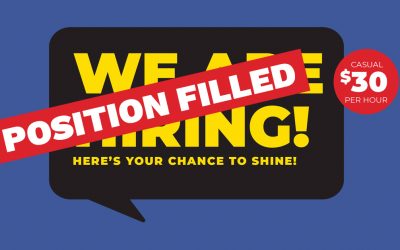 Job Opportunity – Saturday Competitions Manager – Position Filled